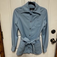Vintage Givenchy Sport Jacket/Blazer Blue Size 8 EUC
