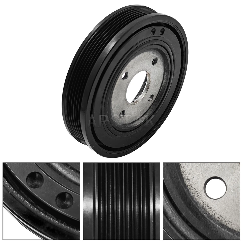 05072669AA Engine Harmonic Balancer Crankshaft Pulley for 2006 Jeep Liberty 2.8L - Image 4 of 4