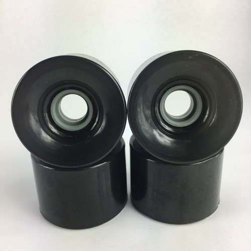 70mm x 50mm LONGBOARD CRUISER WHEELS 78A Smoke Black Clear - Made in USA - Picture 2 of 9