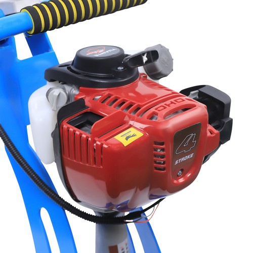 Vibrating Concrete Power Screed with 35.8cc Four-Stroke Engine, 573lbs Force, - Picture 3 of 6