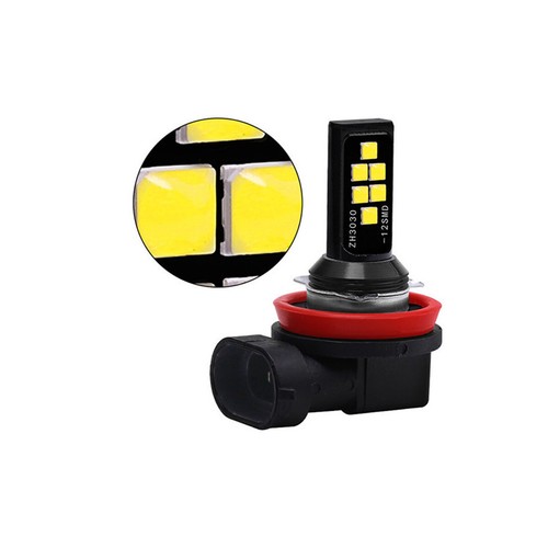 New 2x H11 Green LED Bulbs Bright Upgraded SMD 3030 Fog Light Direct Replacement - Picture 2 of 10