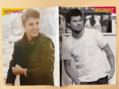 Justin Bieber & Taylor Lautner & Ronnie Flex & All Time Low Alex A4 Poster