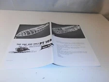 Old Plans for Dumas PT 109