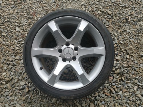 MERCEDES C CLASS WHEEL ALLOY FACTORY, 17X8.5IN, REAR, CL203, 08/01-06/07 01 02 0