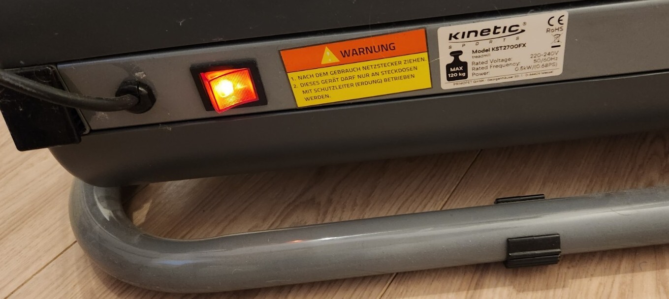 Sports Laufband KST2700FX, klappbar, Konsole mit LCDDisplay