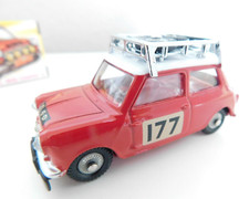 CORGI TOYS * B.M.C MINI COOPER S * RALLY MONTE CARLO 1967 * RIEDIZIONE