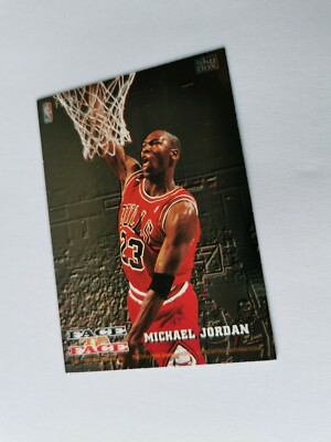 MICHAEL JORDAN HAROLD MINER 1993/94 Skybox Face To Face FTF10 BULLS