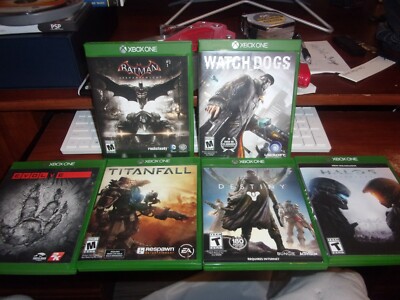 XBOX ONE LOT OF VIDEO GAMES