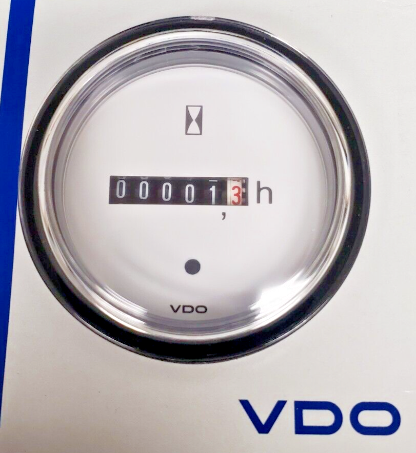VDO A2C59510877S HOUR METER GAUGE EHM ILLUM 12/24V VLW eBay