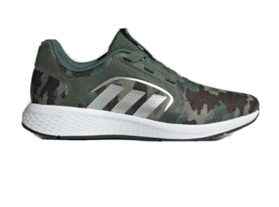 NIB Adidas Running Edge Lux 5 Carbon/Silver Metallic/Green Oxide 8.5Men/9.5Women