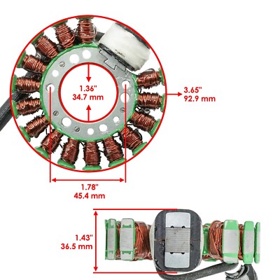 Caltric Stator & Regulator Gasket Kit For Suzuki Quadrunner 160 LT160E 1989-1992