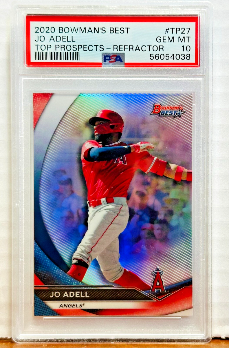 2020 Bowman Best TP27 Jo Adell Top Prospects Ref. PSA Gem Mint 10