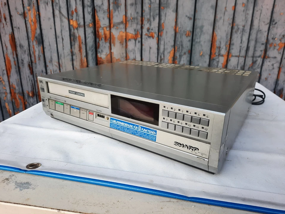 Vhs Videorecorder Scharp VC 481GS, Video Kassette Recorder, 220V, JAPAN - Bild 4 von 4