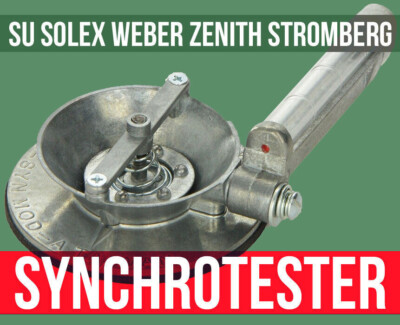 Synchrotester Doppelvergaser Vergaser Synchrontester Weber Solex Zenith SU carbs