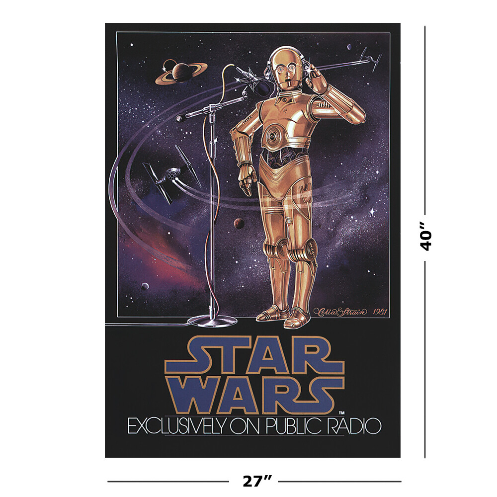 Star Wars: Episode IV - Movie Poster / Print (Radio Drama) (Size