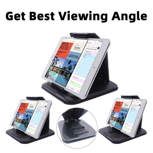 Supporto GPS Cruscotto, Adatto a Schermi 4.3"-9.6", Universale Compatibile con Tutti gli Sm... - Foto 3 di 7