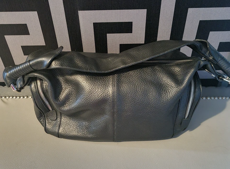 Betty Barclay Black Faux Leather Shoulder Bag Handbag - Image 2 of 4