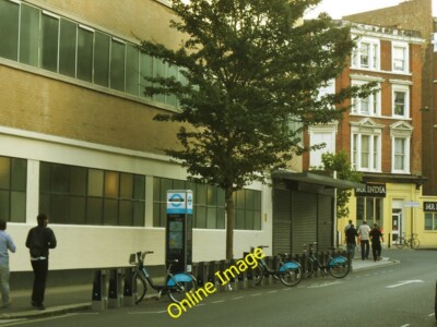Photo 6x4 Maclise Road docking station Kensington/TQ2579 A hire bike doc c2014