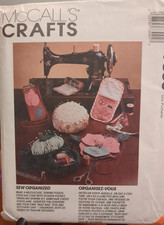 McCall's Pattern 7399 Chic Accessories: Sewing Pouch, Pin Cushions, Needlecase U