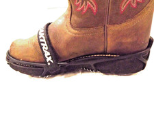 Yaktrax Traction Device Unisex M Black Winter Snow Ice Cleats One Pair New