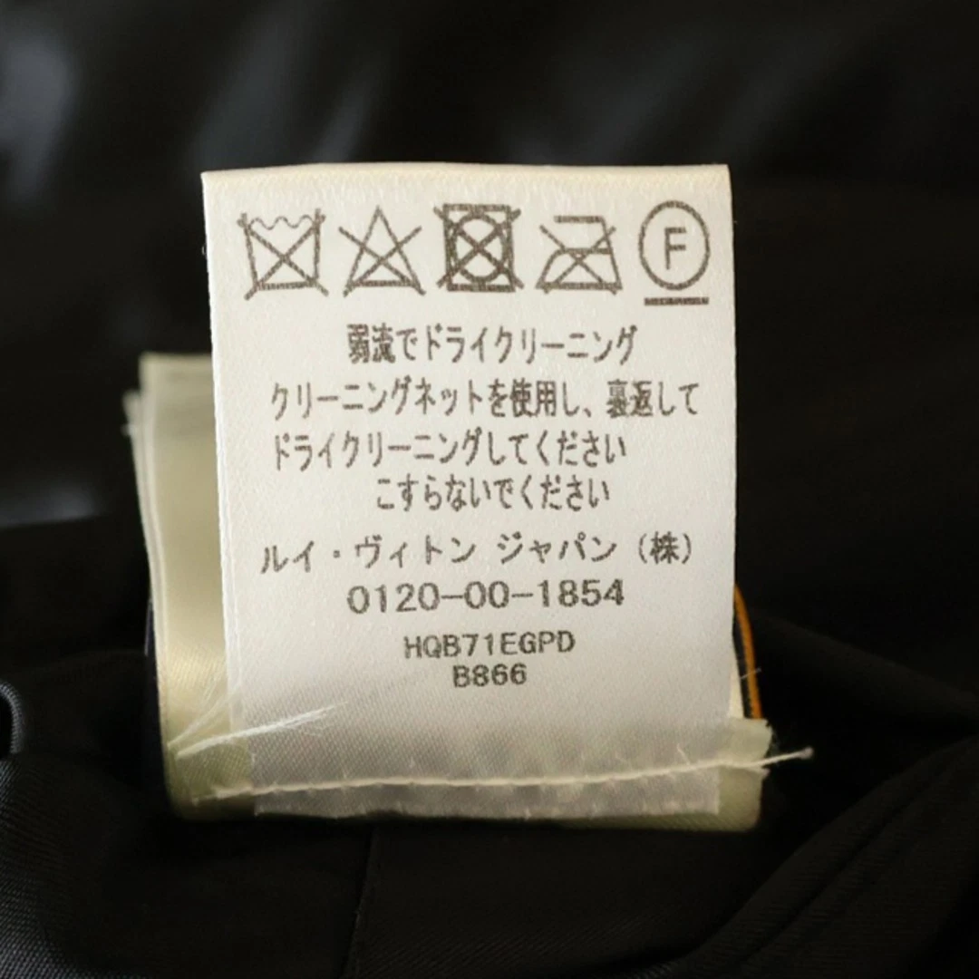 LOUIS VUITTON（LV） Louis Vuitton 24ss giacca blouson baseball nylon ricamato nero Rm241 us