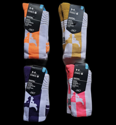 Under Armour x Stance SC Curry Basketball Socken Gr. L-XL NEU   4 Farben