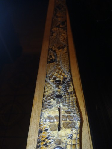Vintage Nocona Python Skin Boot. Matching belt, stretcher and carrier included. - Picture 4 of 5