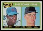 1965 Topps #308 Mets 1965 Rookie Stars (Cleon Jones / Tom Parsons)