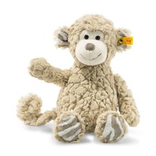 STEIFF 060298 Bingo Affe 30cm beige Soft Cuddly Friends Pl&uuml;sch