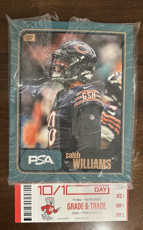 PSA Magazine September 2025 Jayden Daniels SP + PSA 10/10 DAY Ticket NEW
