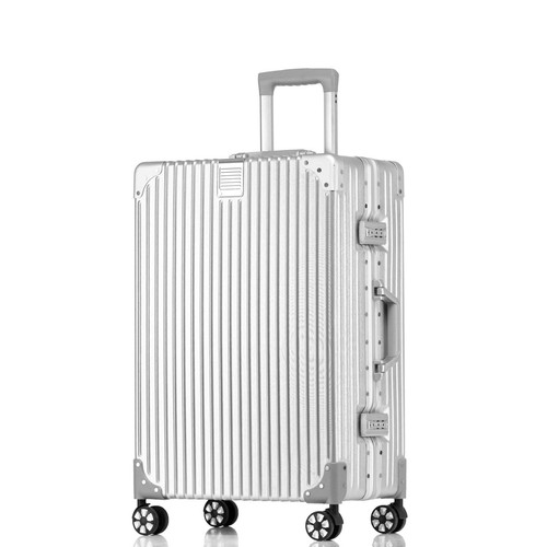 HotWay Carry On Luggage with Aluminum Frame, 20 Inch PC Hard Shell Suitcase w...