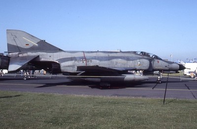 Kodachrome Dia 38+08 F-4F Phantom II German Air Force Boscombe 1992 (B31)