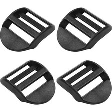 Plastic Ladder Lock Buckle Adjustable Replacement Slide for Backpack Straps