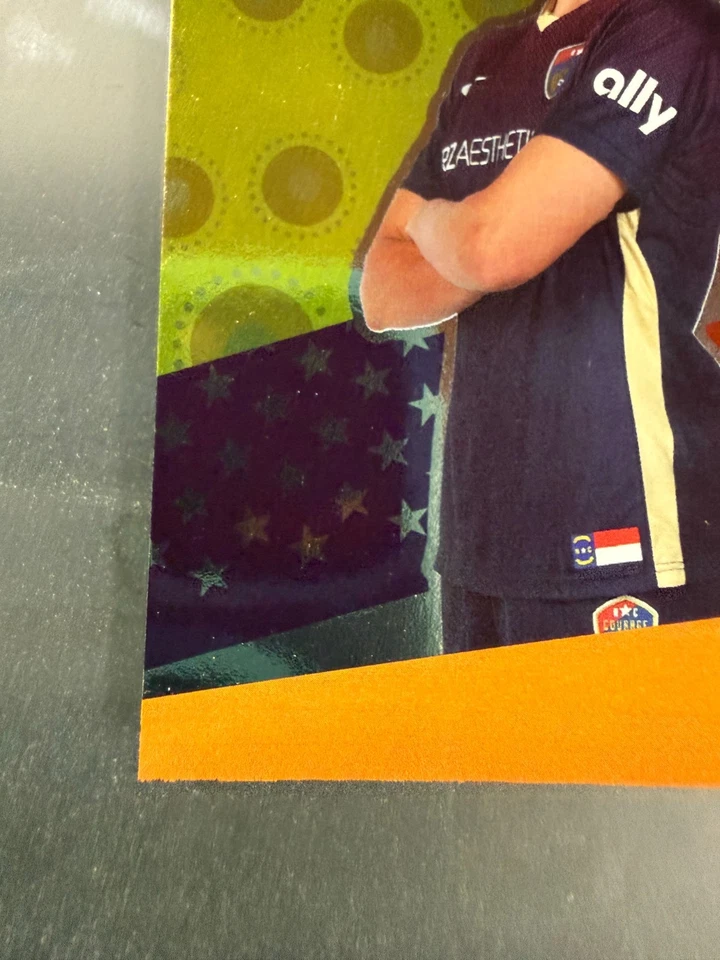 Emily Fox 2023 North Carolina Courage #18 Parkside Vol. 2 NWSL Card Oceania - Image 4 of 4