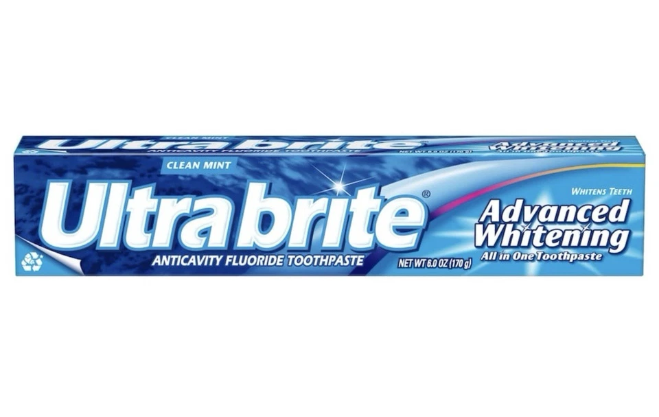 Pasta de dientes blanqueadora avanzada Ultra Brite Foto 2 de 4