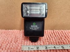 VTG Sunpak Auto 144D Thyristor Multi Dedicated TTL Flash Camera Flash ESTATE