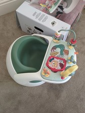 Mamas & Papas Baby Snug 2-Stage Floor Support Seat with Play Tray, original box