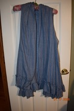 WOMEN BLUE KIMONO BEACH COVER UP
