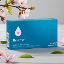 NEW Bonafide Revaree Hyaluronic Acid Vaginal Moisturizer Drug-Free Hormone-Free