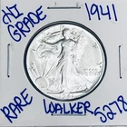 1941 WALKING LIBERTY SILVER HALF DOLLAR AUTHENTIC U.S.MINTCOIN FREESHIPPING 5278