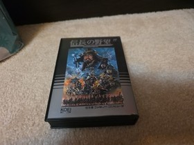 Nobunaga's Ambition II no Yabo NES Famicom Japan Nintendo CIB Complete