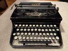 Vintage 1939 Kappel Manual Typewriter, Chemnitz Germany thumbnail