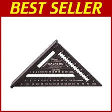 Professional Easy-Read Rafter Square, 7" Magnetic