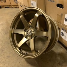 18 Bronze Ipw Grid Style Staggered Wheels Fits G35 G35x G37x Q60 Q60s