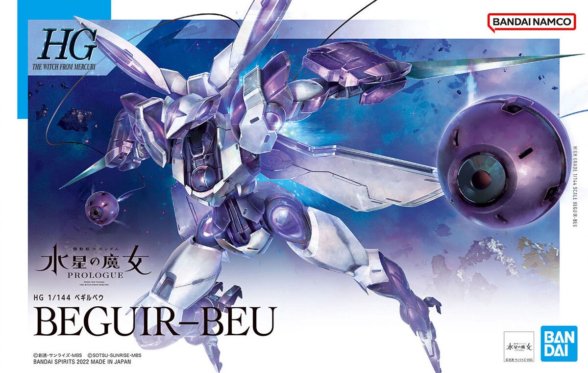 Bandai Spirits HG 1/144 #2 Beguir-Beu Gundam The Witch from Mercury Model Kit