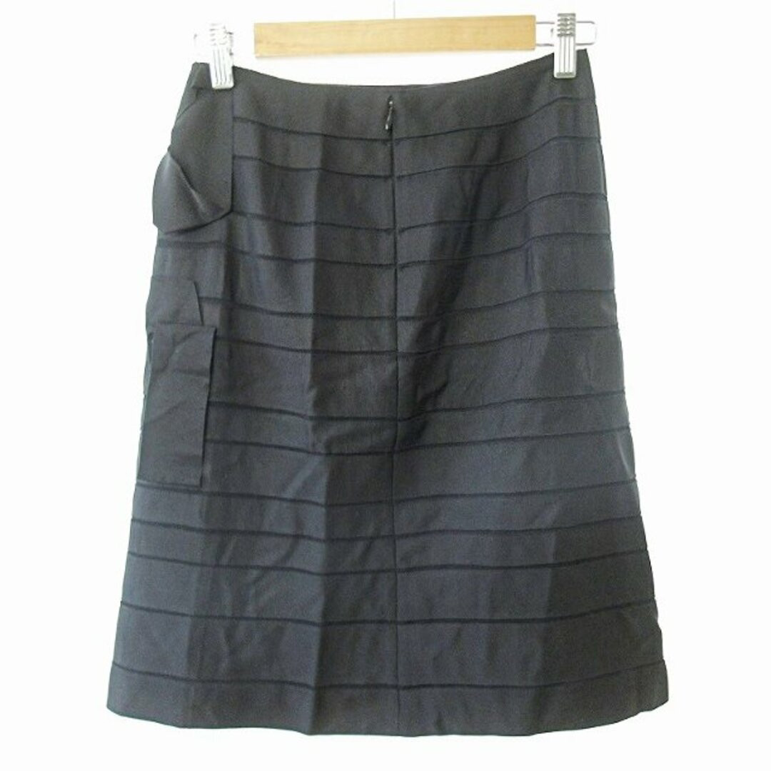 ワンピース LANVIN Women Mid Skirts RWDR00215088H24 BLACK Lanvin Skirt Knee Length Bow Grosgrain 36 Black 0207 Used