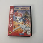 SEGA GENESIS 🦔 Sonic Spinball -  Excellent Manual Condition-NM