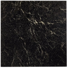 Vinyl Self Adhesive Tiles Black Marble Effect Wood Kitchen Bathroom Floor Tiles