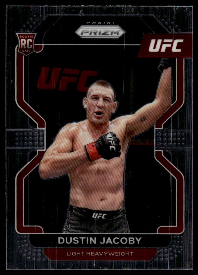 2022 Panini Prizm UFC Dustin Jacoby #123