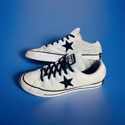 Converse One Star Puff Low Top Men s Canvas Sneakers White/Black Lace-Up